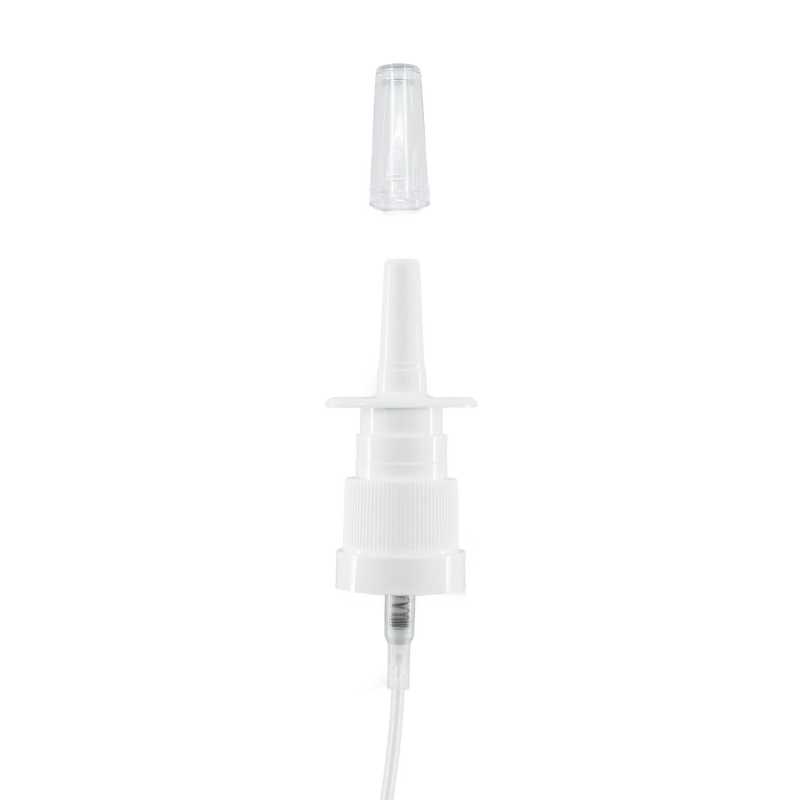 Spray nasal en plastique blanc, 18/410