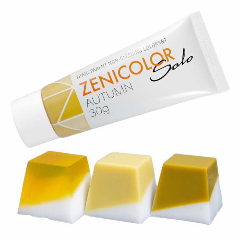 ZENICOLOR SOLO, colorant Stephenson à faire fondre et à verser, 30 g Automne
