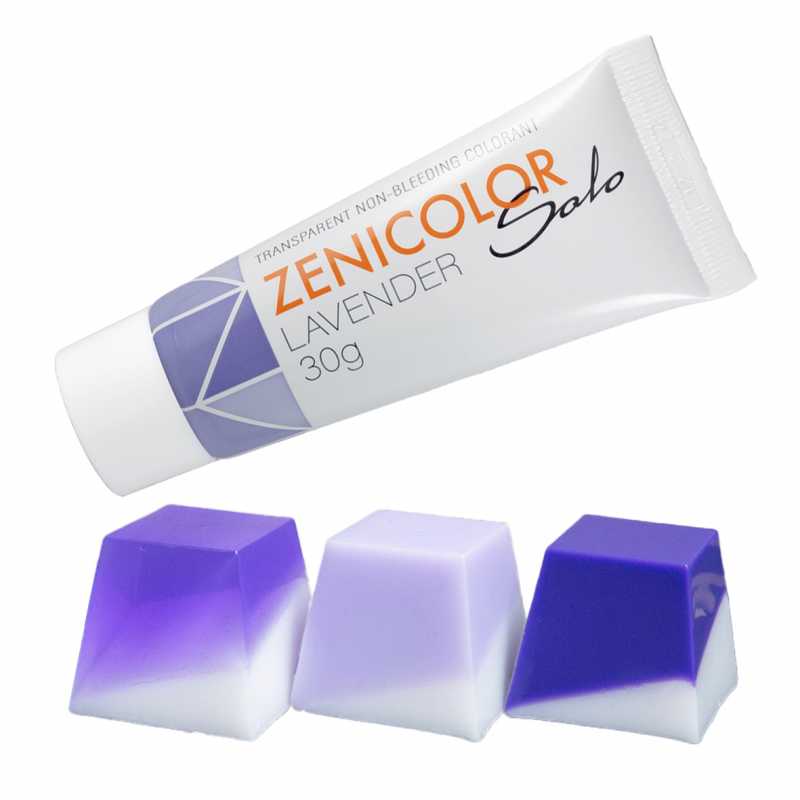 ZENICOLOR SOLO, colorant à fondre et à verser, 30 g Lavande