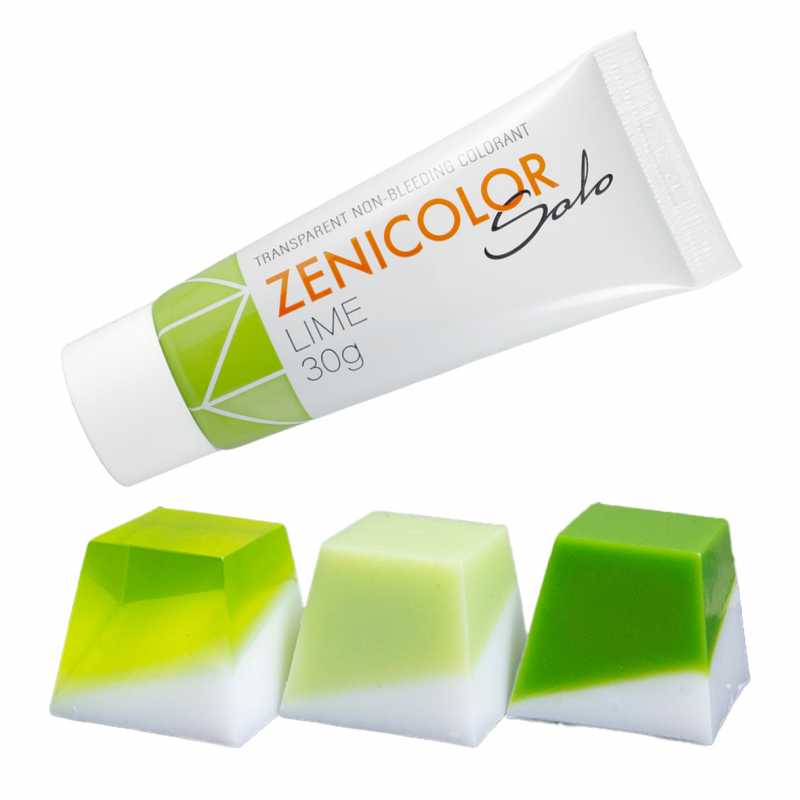 ZENICOLOR SOLO, colorant à faire fondre et à verser, 30 g Lime