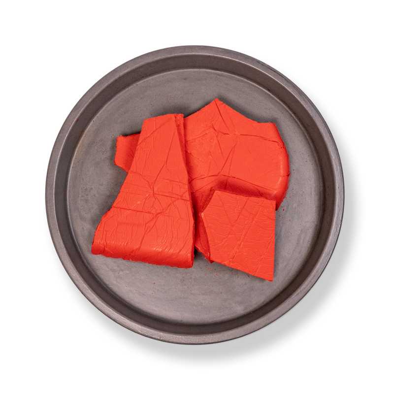 Bloc de teinture pour bougie, rouge, 100 g
