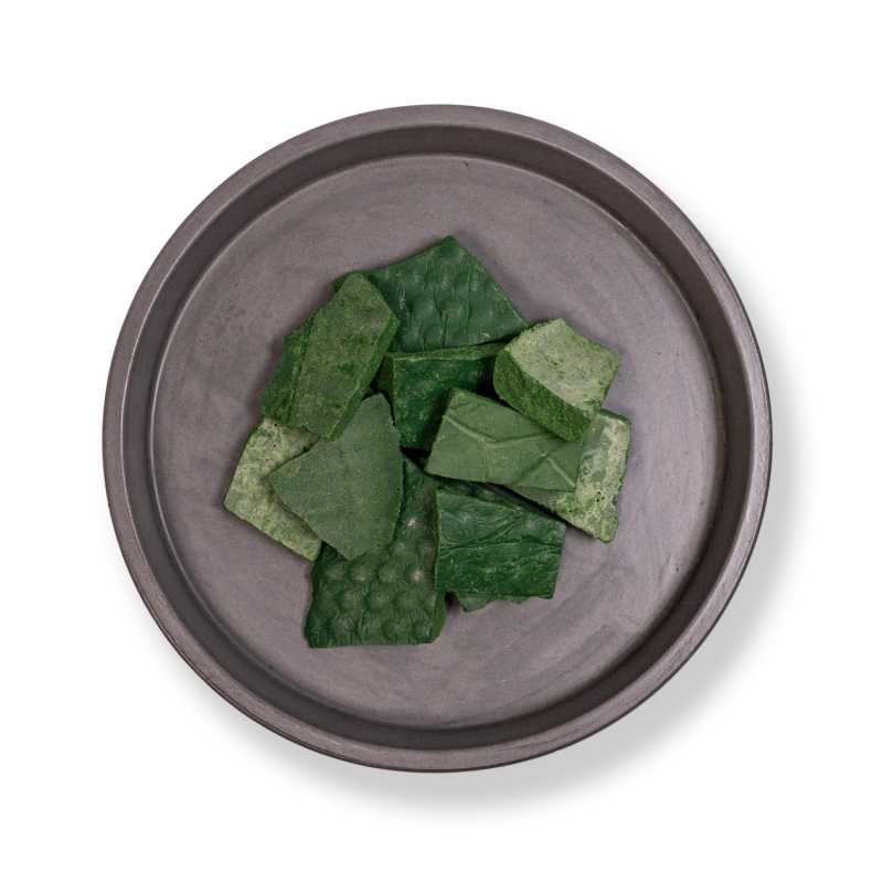 Bloc de teinture pour bougie, vert pois, 10 g