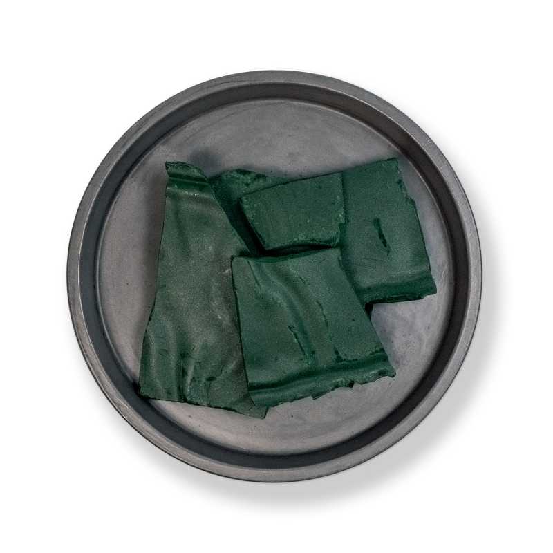 Bloc de teinture pour bougie, vert émeraude, 100 g