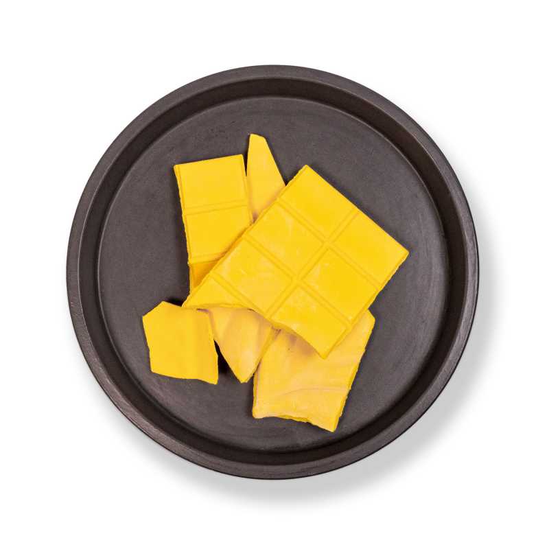 Bloc de teinture pour bougie, jaune clair, 10 g