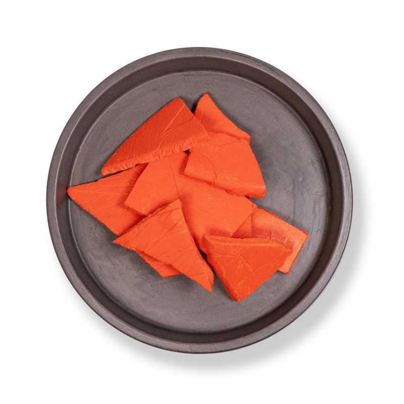 Bloc de teinture pour bougie, orange chaud, 10 g