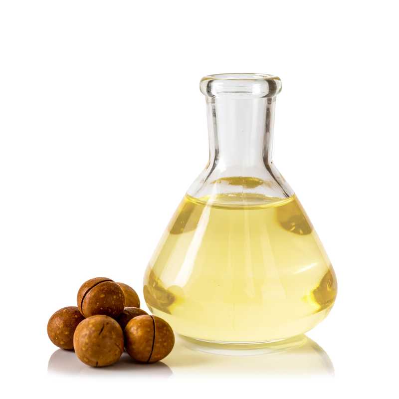 Huile de noix de macadamia, pressée à froid, biologique, désodorisée 500 ml