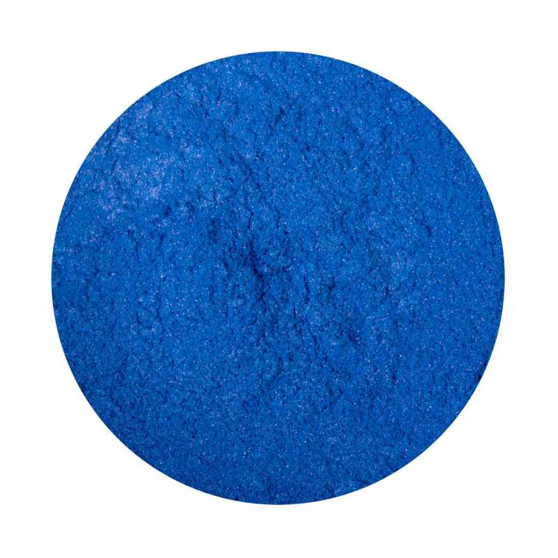 Pigment en poudre MICA, bleu océan profond, 200 g