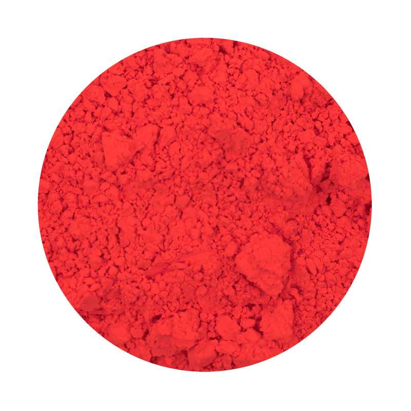Poudre MICA, Neon Lites, super rouge-orange, 50 g