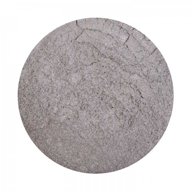 Poudre de pigment MICA, étincelles d'argent, 200 g