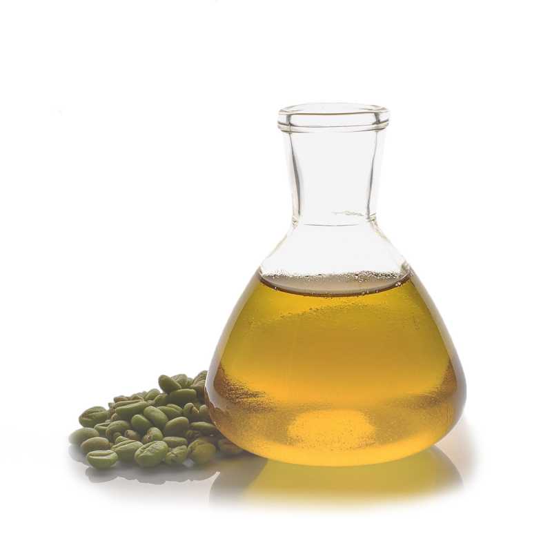 Huile de grains de café vert, pressée à froid, 100 ml
