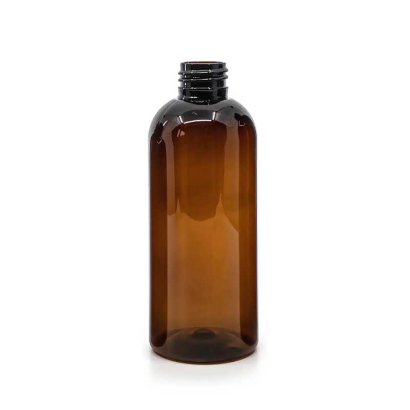 Bouteille en plastique ambrée, 24/410, 200 ml, 250 pcs