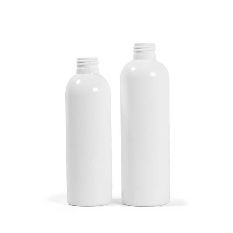 Bouteille en plastique blanc, 24/410, 200 ml, 225 pcs