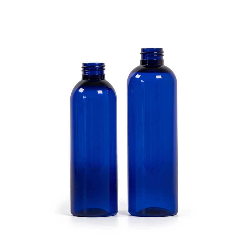 Bouteille en plastique bleue, 24/410, 200 ml, 180 pcs