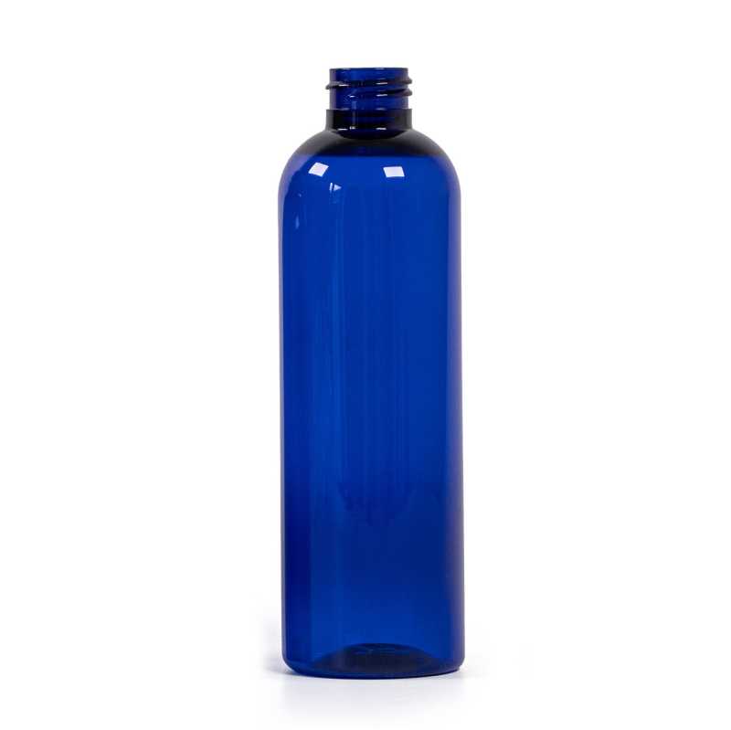 Bouteille en plastique bleue, 24/410, 250 ml