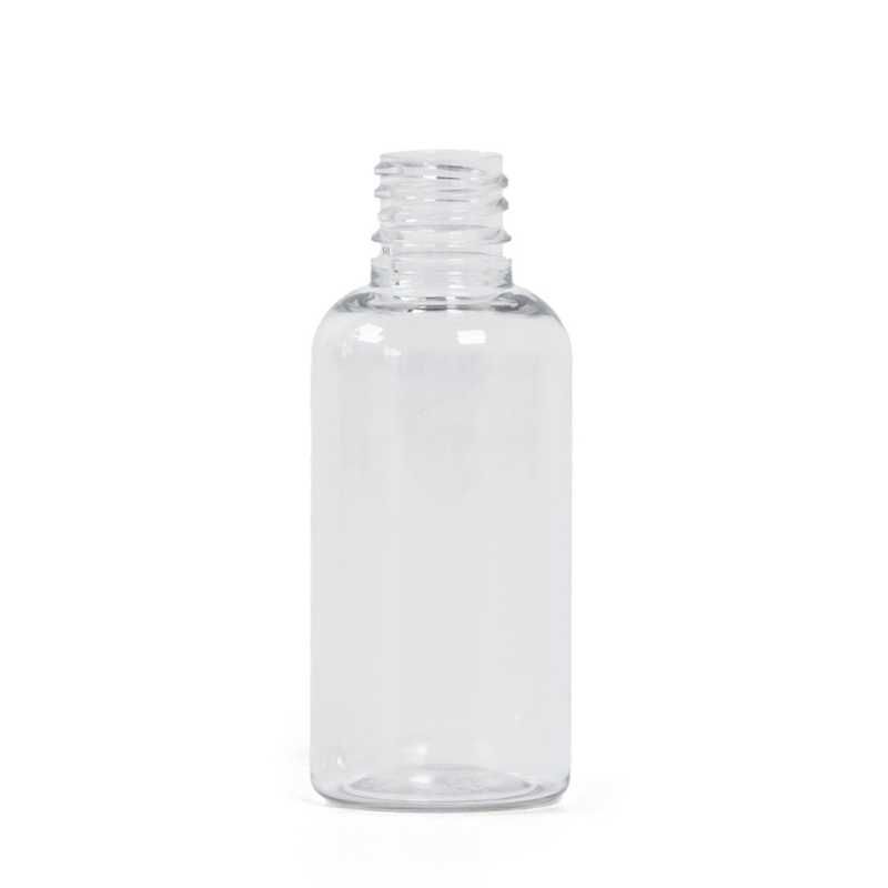 Bouteille en plastique transparent, 50 ml, 800 pièces
