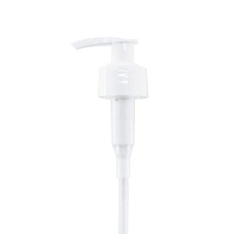 Pompe à lotion en plastique blanc, 28/410