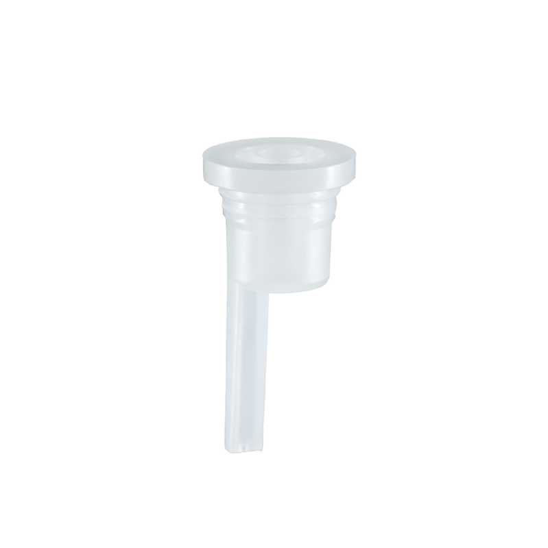 Compte-gouttes intérieur en plastique pour flacons, 18 mm, long