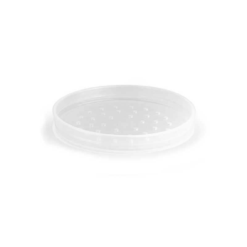 Filtre en plastique transparent pour bocal de 10 ml, 37 mm