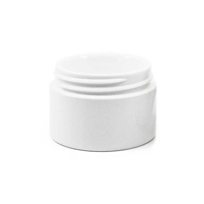Pot en plastique blanc, 30 ml