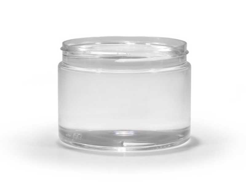 Pot en plastique transparent, 500 ml