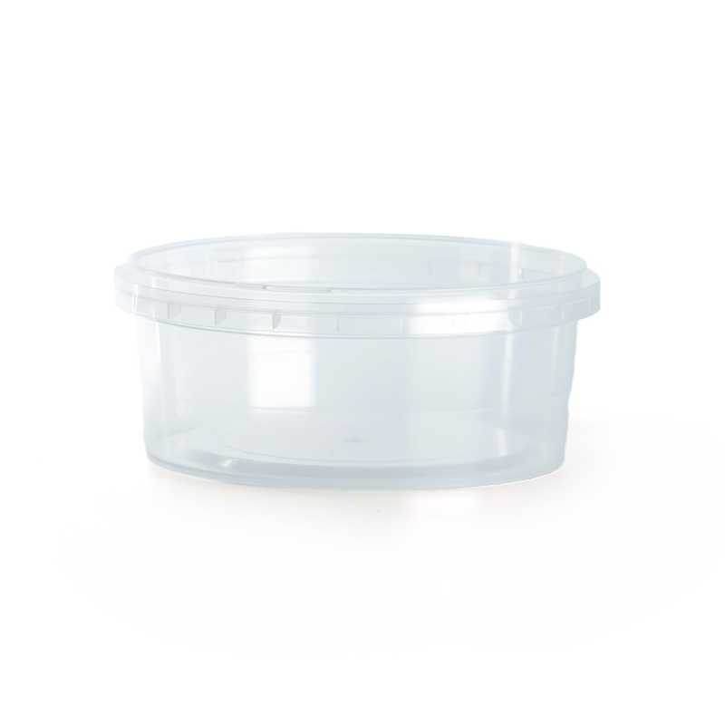 Pot en plastique transparent 150 ml