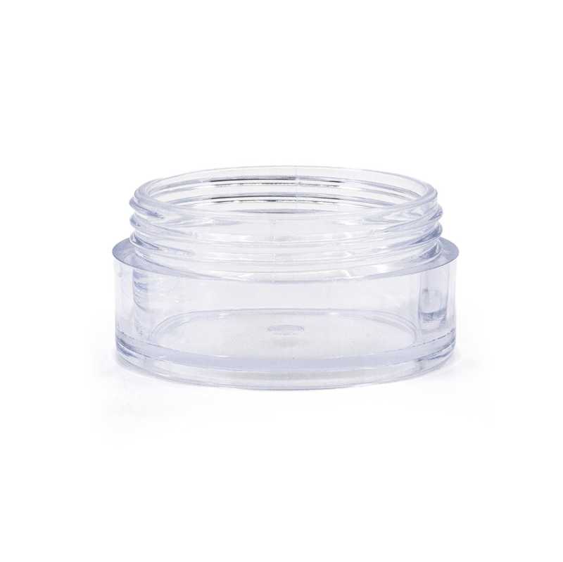 Pot en plastique transparent, 10 ml