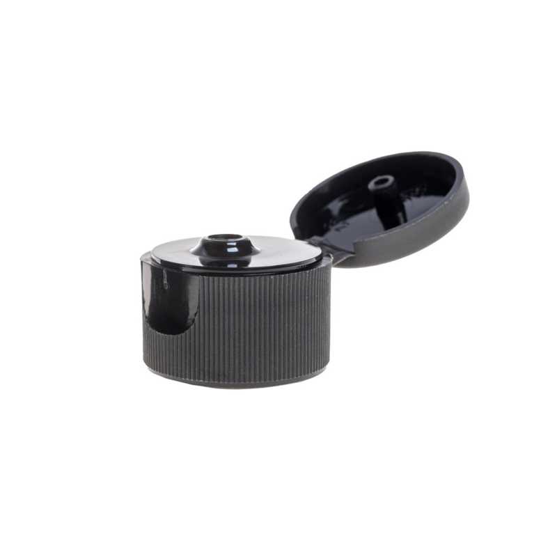 Bouchon plastique noir, 24/410