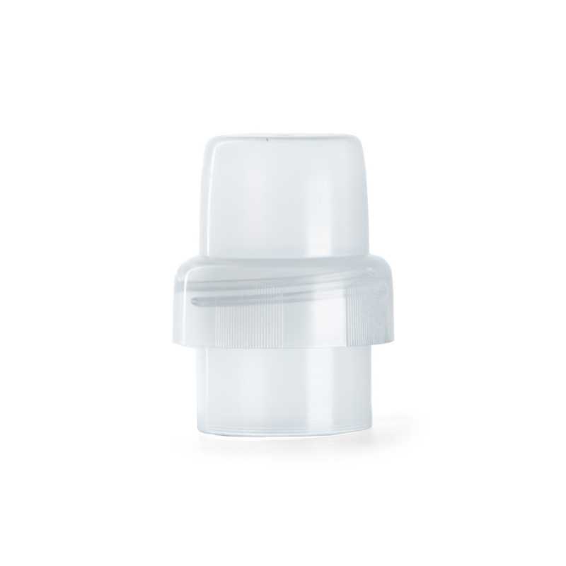 Bouchon en plastique blanc pour flacon de détergent, 38 mm