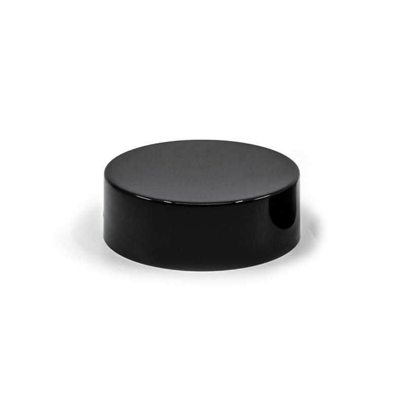 Couvercle en plastique noir, 45 mm