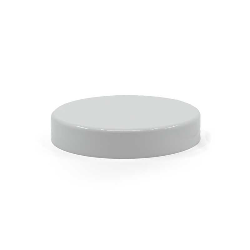 Couvercle en plastique, blanc, pour bocal HDPE de 1000 ml, 85 mm 