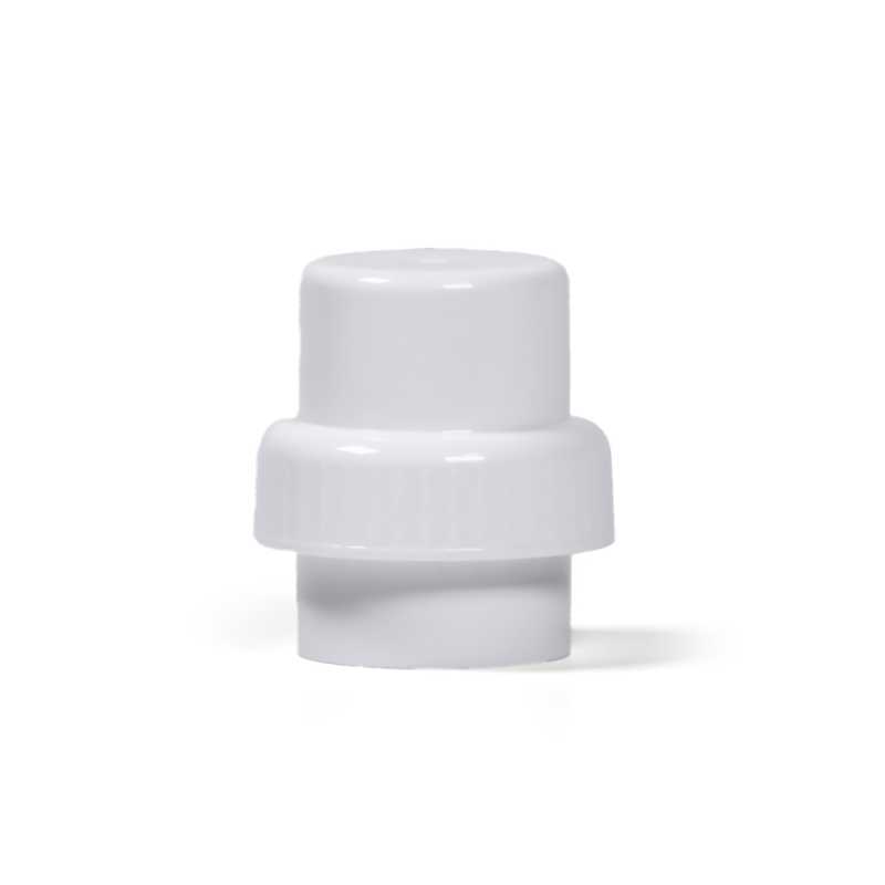 Bouchon en plastique blanc pour flacon de détergent, 1,5 l