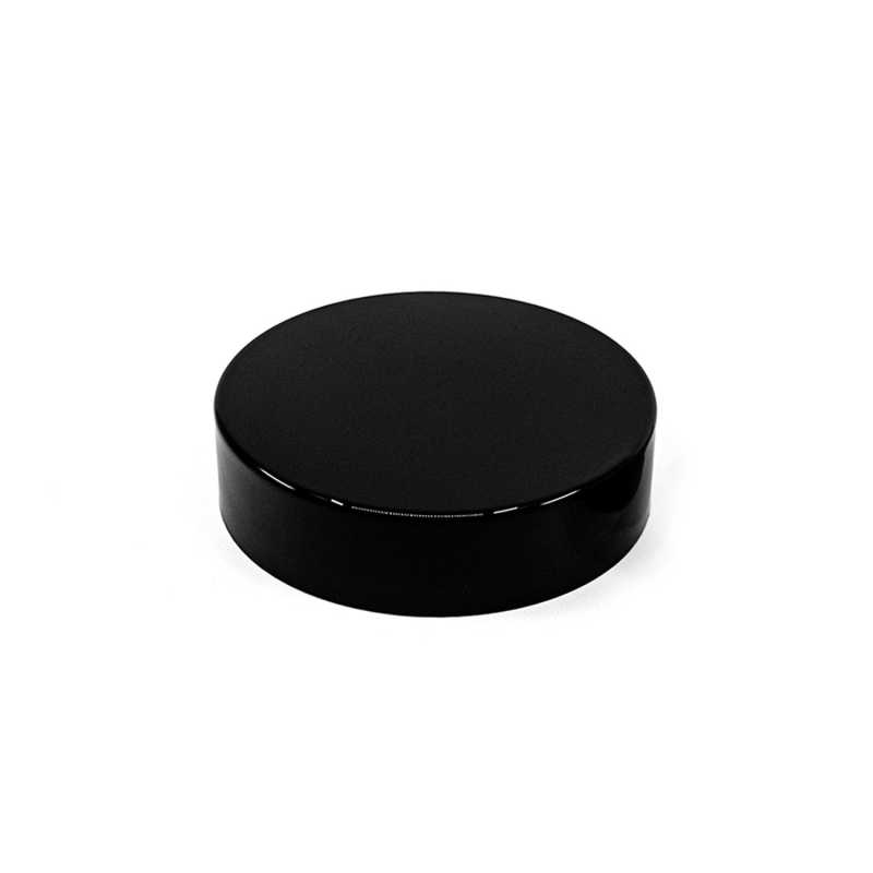 Couvercle en plastique noir, 53 mm