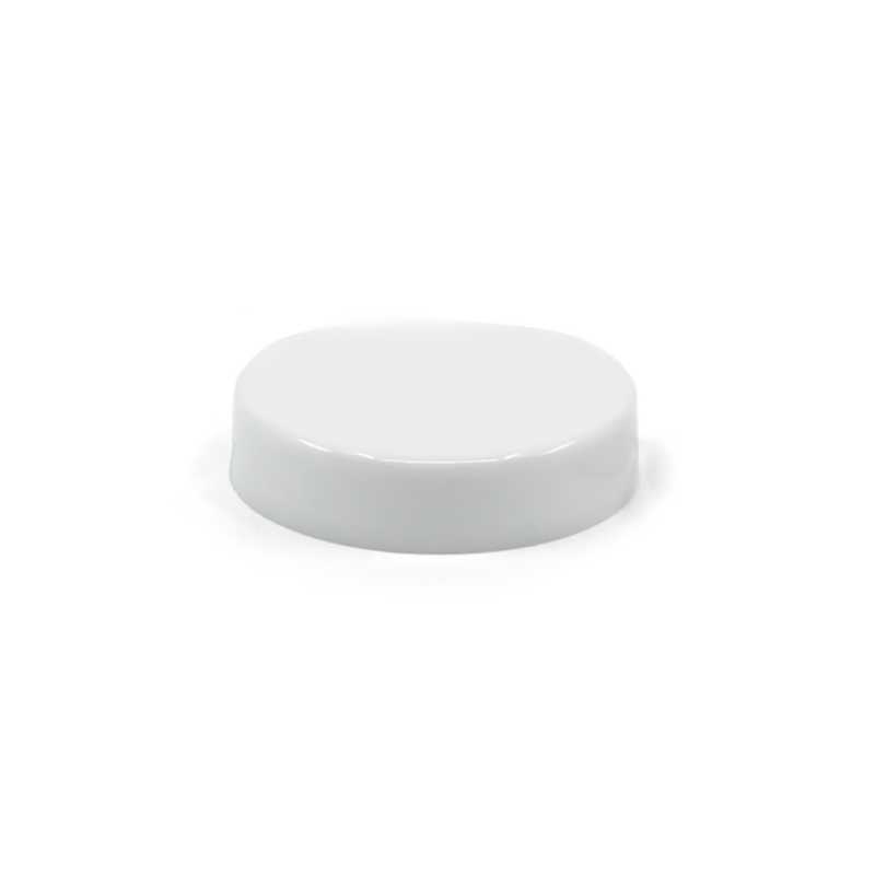 Couvercle en plastique blanc, 37mm