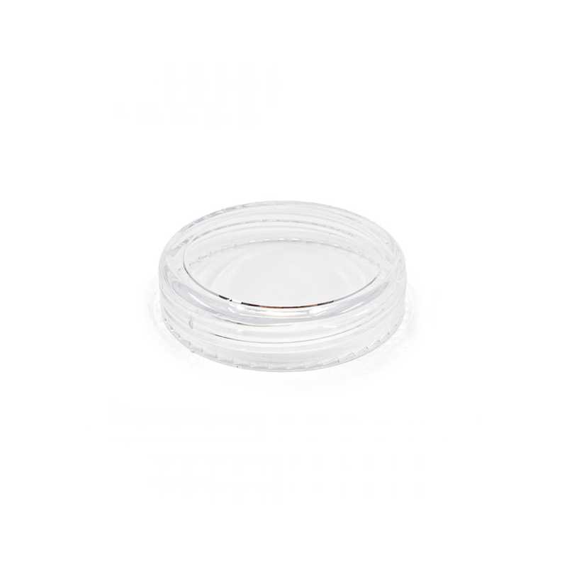 Bouchon en plastique transparent, 3 ml