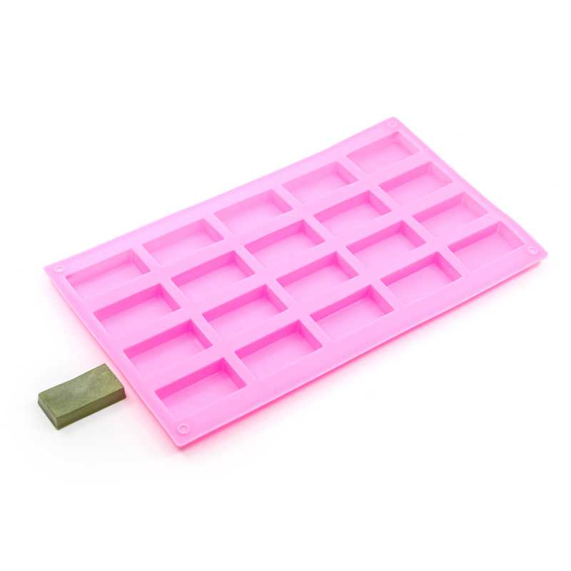 Moule à savon en silicone, rectangles