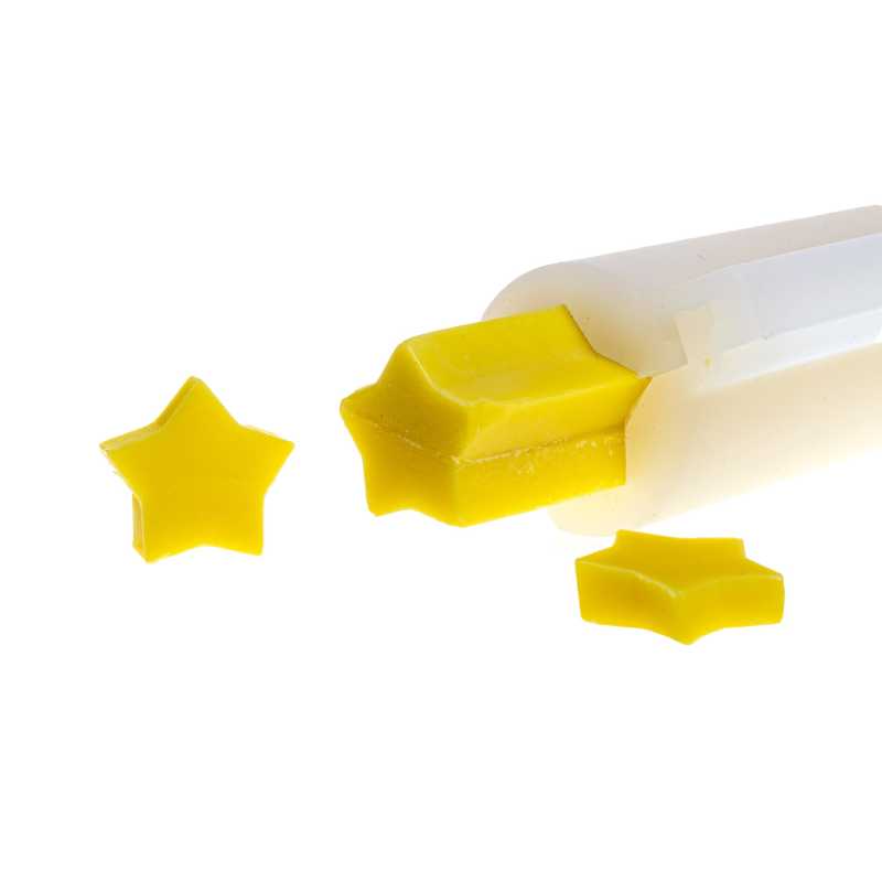 Moule à savon en silicone, tube, étoile