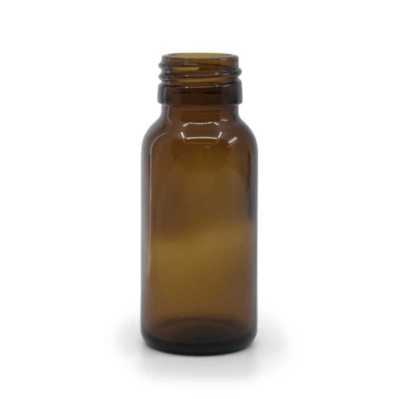 Flacon en verre brun, PP28S, 50 ml