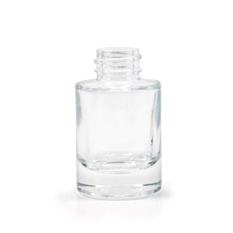 Flacon en verre transparent, fond épais, 10 ml