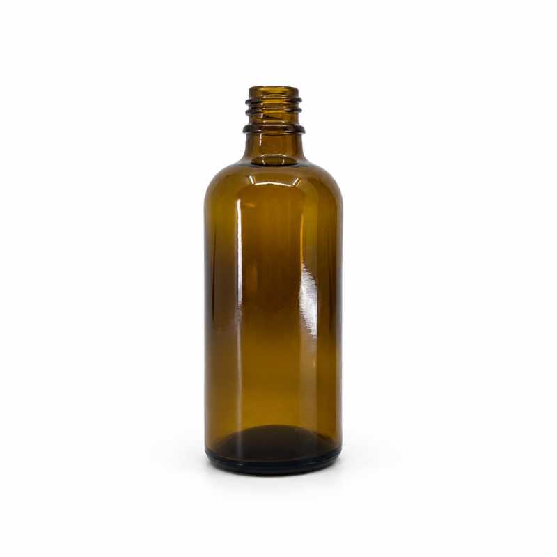 Flacon en verre brun, type B, 100 ml