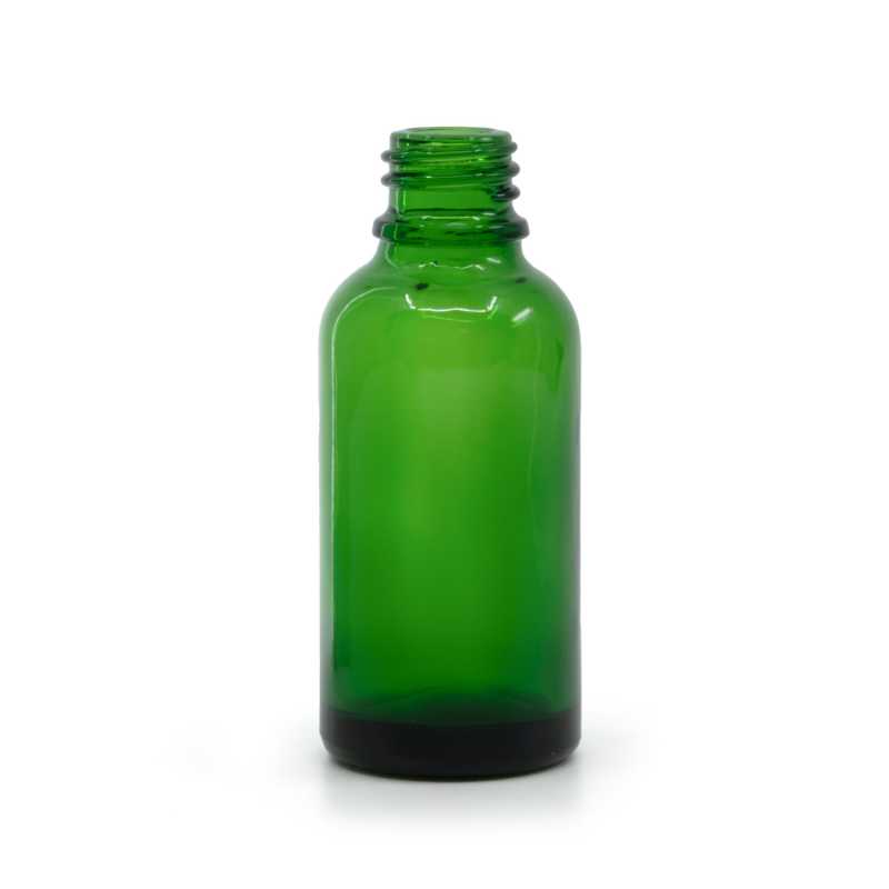 Bouteille en verre vert, 30 ml