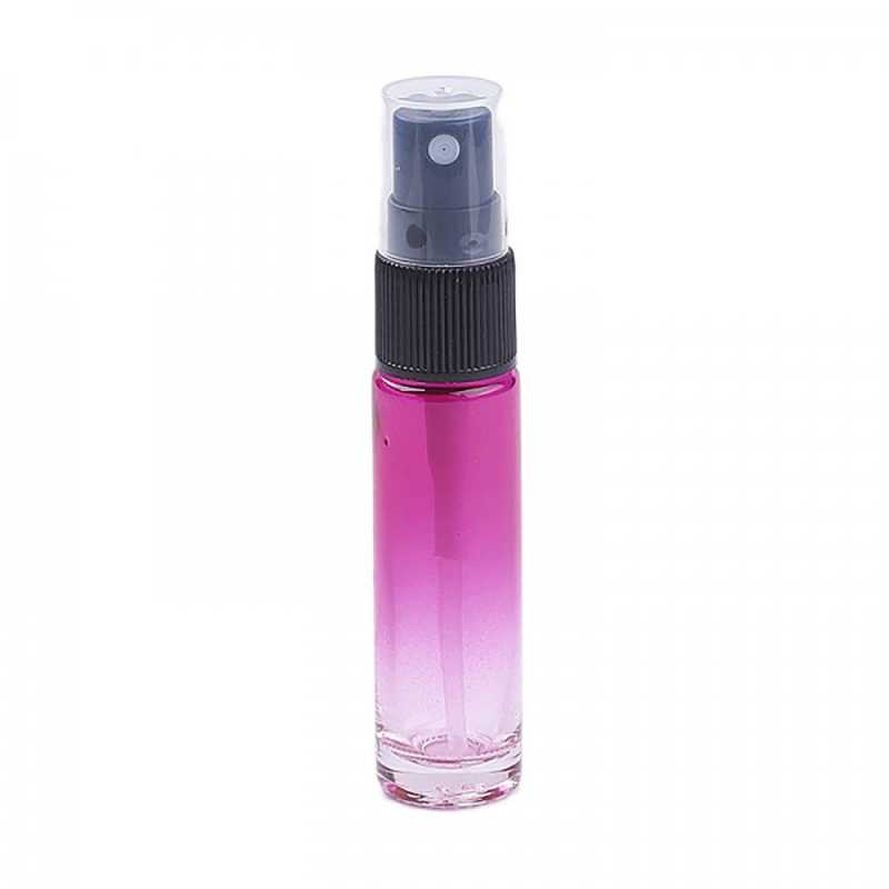 Vaporisateur de parfum en verre, rose, 10 ml