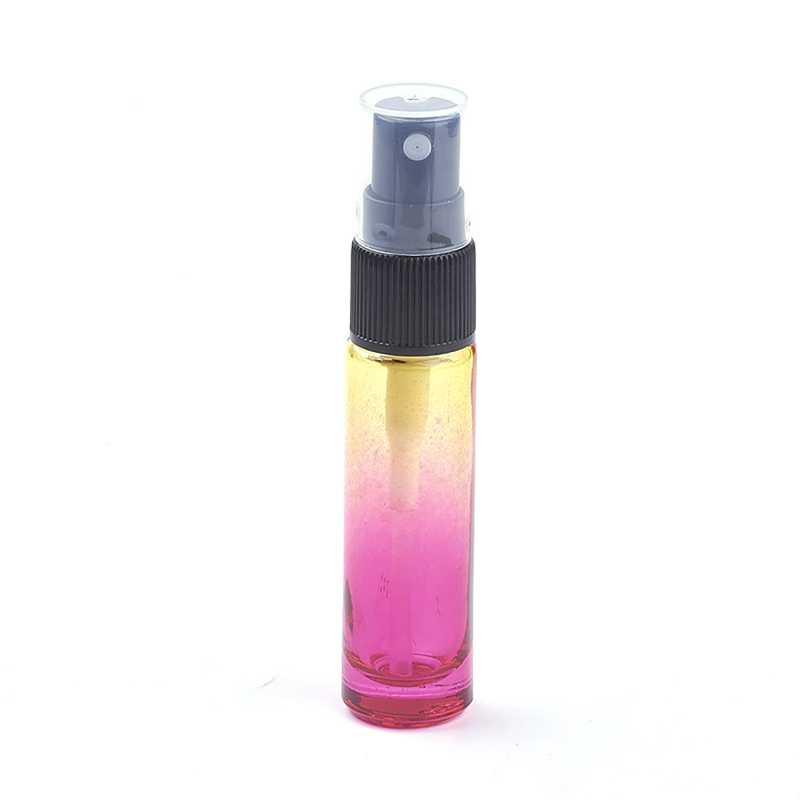 Vaporisateur de parfum en verre, jaune-rose, 10 ml