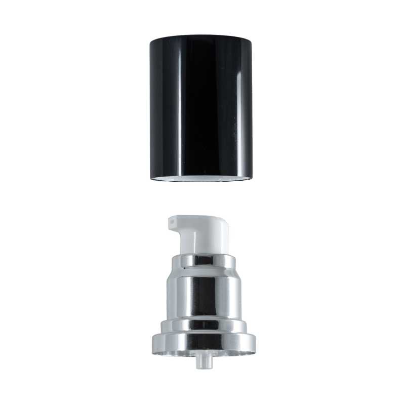 Bouchon noir pour flacon airless, 30 ml