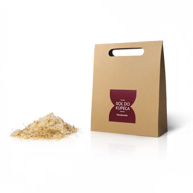 Fabriquez votre propre SEL DE BAIN au Calendula, kit DIY