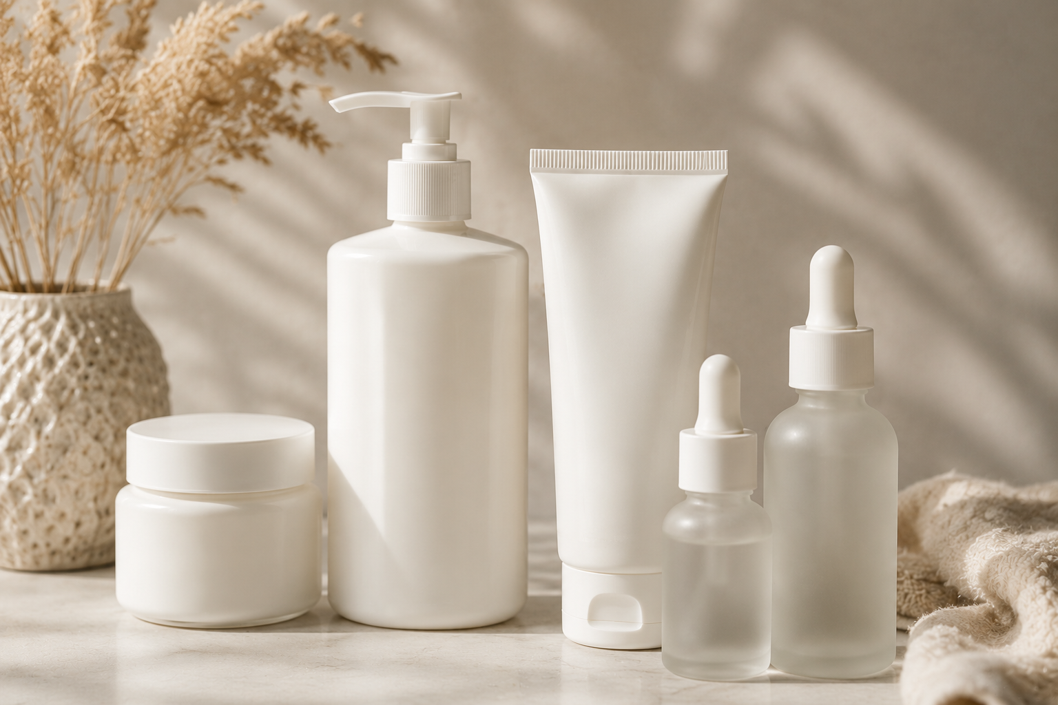 Vue d’ensemble des emballages adaptés selon le type de produit cosmétique